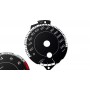 Subaru Impreza 5 2016+, Ascent replacement tacho dials, counter faces gauges MPH to km/h