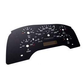Chevrolet Express replacement tacho dials, counter faces gauges MPH to km/h
