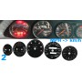 Porsche 911 964 - Replacement tacho dials gauges speedo - converted from MPH to Km/h counter