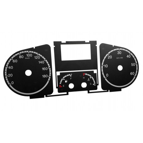 Fiat Ducato Replacement dial gauge speedo - converted from MPH to Km/h