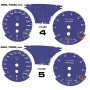BMW E90, E92, E93 replika Alpina - tarcze licznika zamiennik