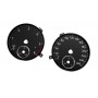 Volkswagen Passat B6 B7 Alltrack - Replacement tacho dials - converted from MPH to KM/H