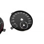 Volkswagen Passat B6 B7 Alltrack - Replacement tacho dials - converted from MPH to KM/H