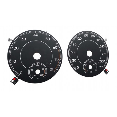 Bentley Bentayga - tarcze licznika zegary zamiennik z MPH na km/h