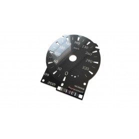 Lexus RCF - replacement instrument cluster dials counter gauges from MPH to KMH