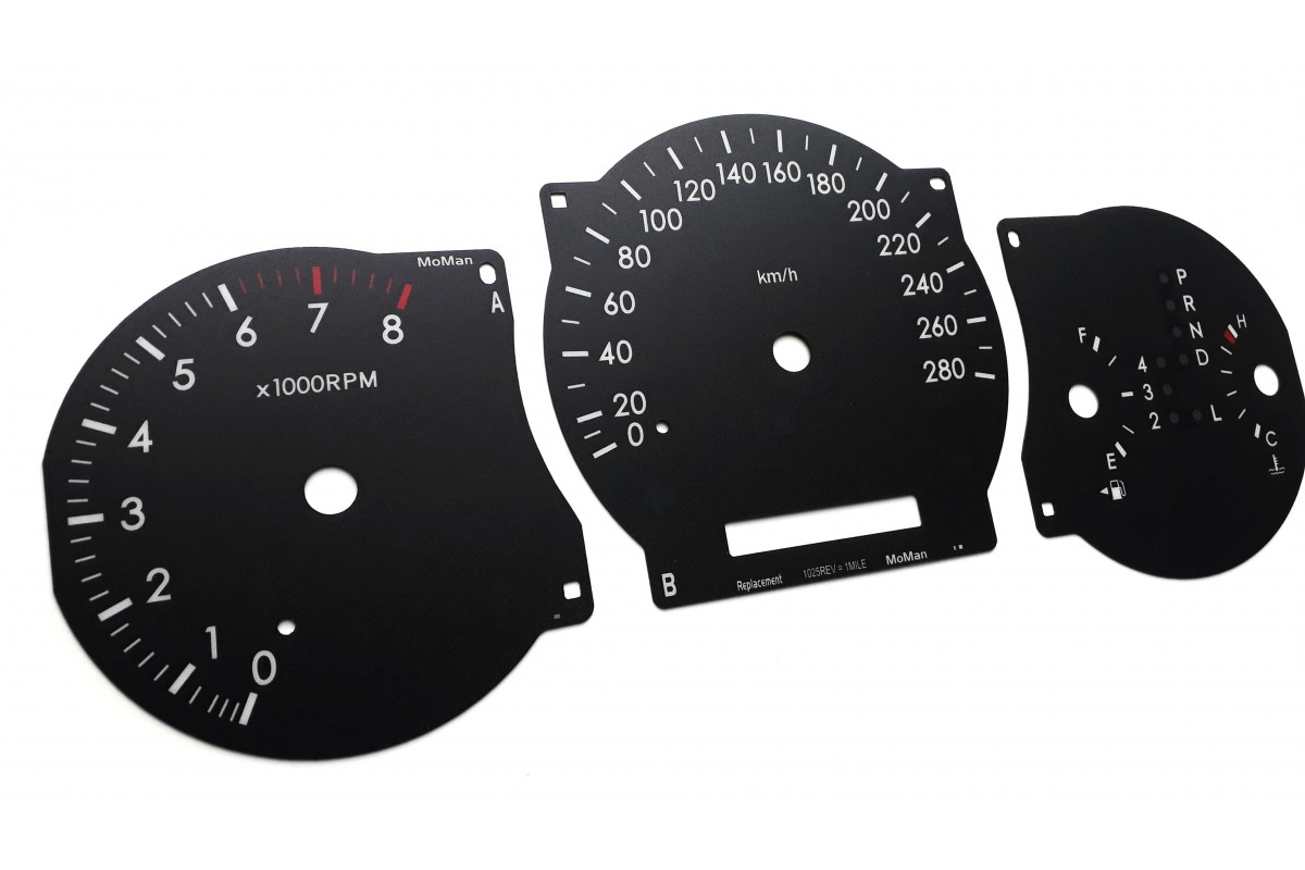 Volvo V70, S40, S60, XC70 and XC60 KMH to MPH Conversion Dial for