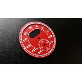 Porsche 911 (991,997) - czerwona tarcza zamienna zegarka zegarek zegar