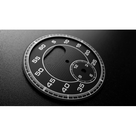 Cayman, Panamera, Cayenne - BLACK clock dial replacement, clock face, watch