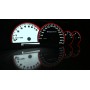 Renault Laguna 1 - custom INDIGLO plasma tacho glow gauges tachoscheiben dials