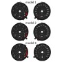 Volkswagen Passat B8 - Replacement tacho dials - converted from MPH to KM/H