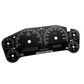 Chevrolet Silverado - Replacement tacho dials, face counter gauges, faces - converted from MPH to Km/h