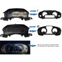 BMW X3 G01, Series 3 G20, G21 - Replacement tacho dial, face counter gauges - converted from MPH to Km/h