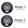 Harley Davidson HD Softail tarcza licznika zamiennik z MPH na km/h zegary MoMan