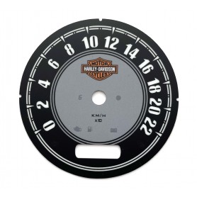 Harley Davidson HD Softail tarcza licznika zamiennik z MPH na km/h zegary MoMan