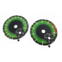 Mercedes GLA , CLA - replacement tacho dials speedo gauges GREEN CUSTOM CARBON