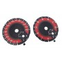 MERCEDES ML W166 / MERCEDES GL X166 - replacement tacho dials speedo gauges RED CUSTOM CARBON