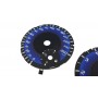 MERCEDES ML W166 / MERCEDES GL X166 - replacement tacho dials speedo gauges BLUE CUSTOM CARBON