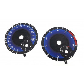 MERCEDES-BENZ SL R231 - tarcze licznika zegary wskaźniki CUSTOM BLUE