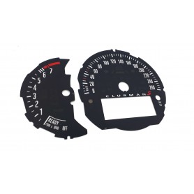Mini Clubman - Replacement dial - converted from MPH to Km/h