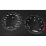 Maserati Levante - Modena Carbone - Replacement tacho dials gauges - converted from MPH to Km/h counter