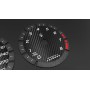 Maserati Levante - Modena Carbone - Replacement tacho dials gauges - converted from MPH to Km/h counter