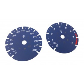 Maserati Ghibli zamiennik tarcz licznika zegary z MPH na km/h