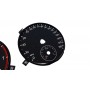 Volkswagen Golf 6 MK6 GTI km/h to MPH Replacement tacho dial, face counter gauge, face - converted from km/h to MPH