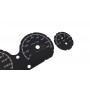 Harley Davidson Trike - TRI - REPLACEMENT TACHO DIAL, FACE COUNTER GAUGE, FACE - CONVERTED FROM MPH TO KM/H