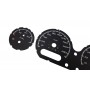 Harley Davidson Trike - TRI - REPLACEMENT TACHO DIAL, FACE COUNTER GAUGE, FACE - CONVERTED FROM MPH TO KM/H