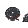 Audi Q3 Replacement tacho dial - converted from MPH to Km/h