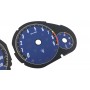 Maserati Quattroporte 2009-2012 - Replacement tacho dials, counter gauges faces - converted from MPH to Km/h