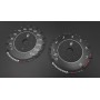Maserati Quattroporte 2020+ Replacement dials gauges - converted from MPH to Km/h tacho counter