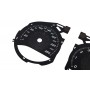 Mercedes C Class W205 - Replacement tacho dials, counter faces gauges - converted from MPH to Km/h