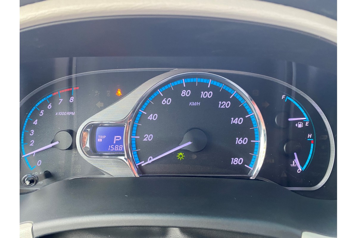 Toyota Sienna 3 20112014 converted from MPH to Km/h