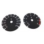 Maserati Levante - Replacement tacho dials - converted from MPH to Km/h