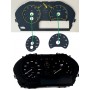 BMW X2 F39, X1 F48, BMW F20 F21 F22 F23 - Replacement tacho dial, counter gauges faces - converted from MPH to Km/h