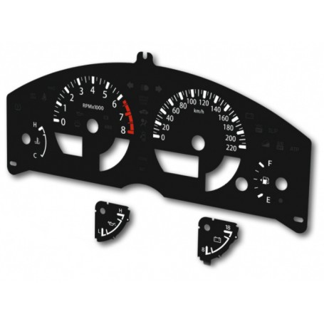 Nissan Xterra Replacement dial - converted from MPH to Km/h