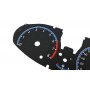 Ford Fiesta MK7 / Ecosport - RS STYLE Replacement tacho dials - Custom
