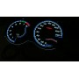 Toyota Celica VII gen design 5 glow gauges plasma tacho glow gauges tachoscheiben dials speedo