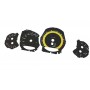 Porsche 911 - 991 - Custom Yellow Replacement tacho dials - converted from MPH to Km/h
