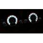 Porsche Cayenne 02-10 design 3 plasma tacho glow gauges tachoscheiben dials