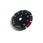 Maserati Quattroporte VI MPH Speed Scale "Modena Carbone" - Replacement dials gauges tacho counter