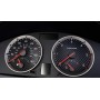 VOLVO C30, S40, V50 - MPH face gauge instrument cluster dials Custom Carbon Design