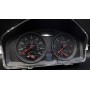 VOLVO C30, S40, V50 - MPH face gauge instrument cluster dials Custom Carbon Design