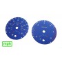 VOLVO C30, S40, V50 - MPH blue face gauge instrument cluster dials design like R, Polestar Counter