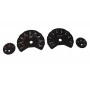 BMW F25, F30, F31, F32, F33, F34, F36 - tacho dials gauge faces converted from km/h to MPH / MPH speed scale