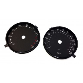 Volkswagen Golf 5 R32, GTI - Replacement tacho dials km/h to MPH instrument cluster dials
