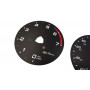 Alfa Romeo Stelvio styl QUADRIFOGLIO - tarcze licznika zamiennik, zegary z kilometrów na mile