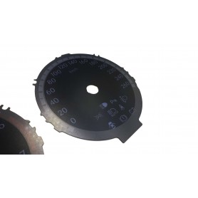 Lexus RC 200t replacement instrument cluster dials, face counter gauges MPH to km/h