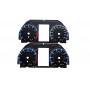 Toyota RAV4 Replacement tacho dials, face counter gauges, faces - converted from MPH to Km/h
